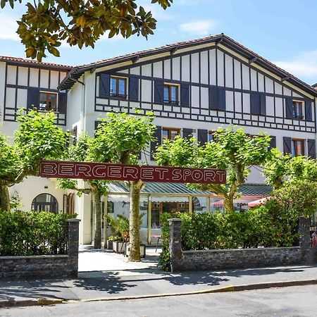 Logis Hotel & Restaurant Bergeret Sport Hendaye Exteriör bild