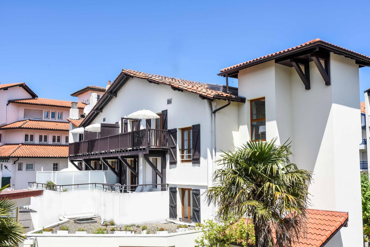 Logis Hotel & Restaurant Bergeret Sport Hendaye Exteriör bild
